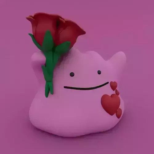 Valentines Special - Ditto 3D print model