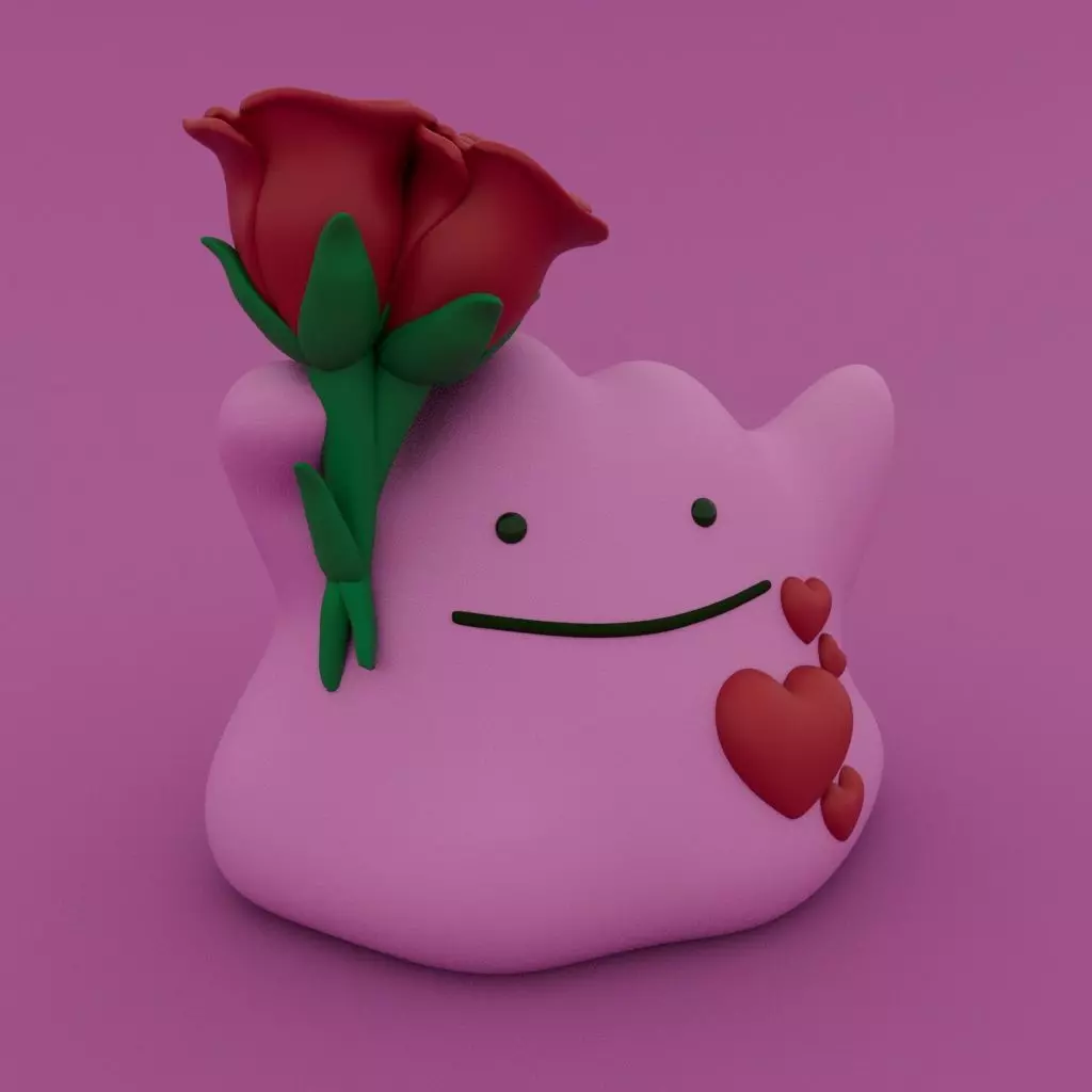 Valentines Special - Ditto 3D print model_0