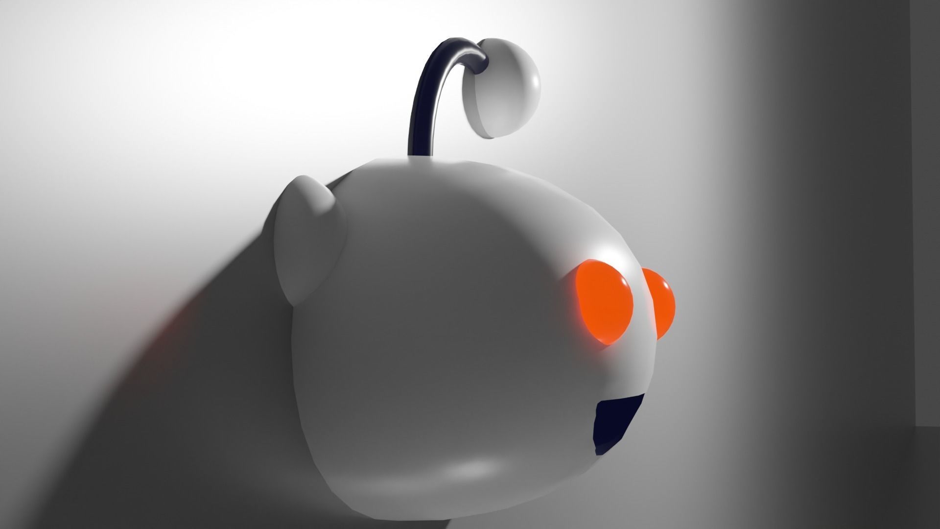 Reddit Logo 3D Model 3D model_14