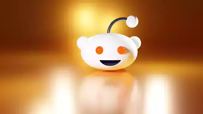 Reddit Logo 3D Model 3D model