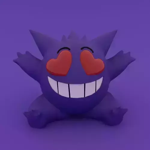 Valentines Special - Gengar 3D print model