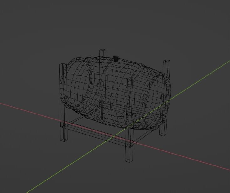 OBJECTS FOR WINE CELLAR 3D model_15