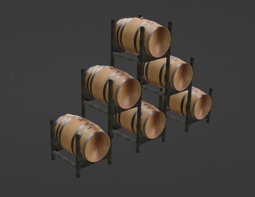 OBJECTS FOR WINE CELLAR 3D model_28