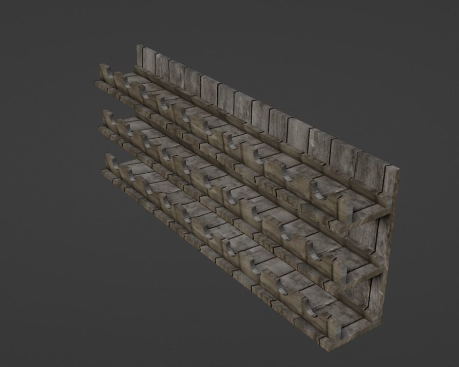 OBJECTS FOR WINE CELLAR 3D model_18