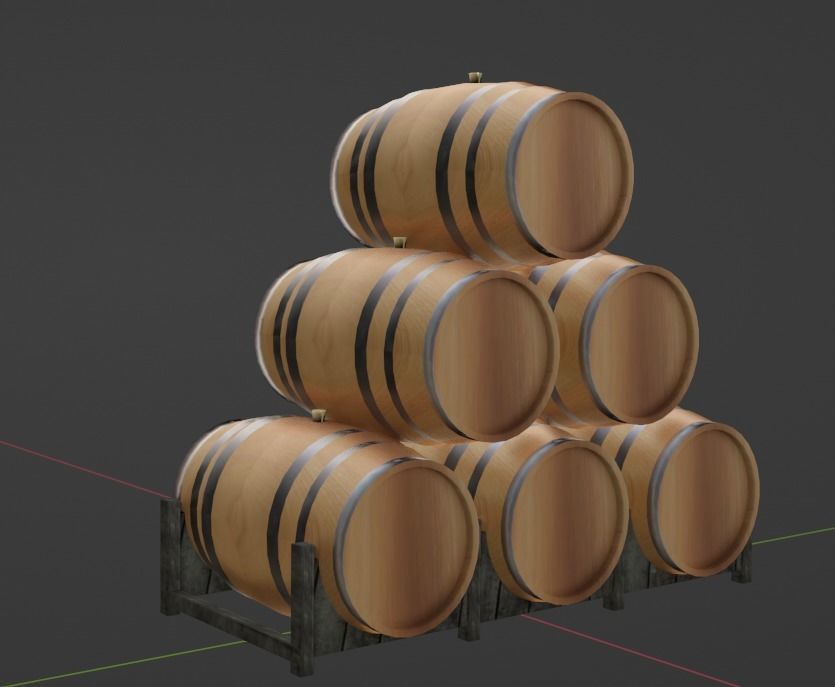 OBJECTS FOR WINE CELLAR 3D model_25