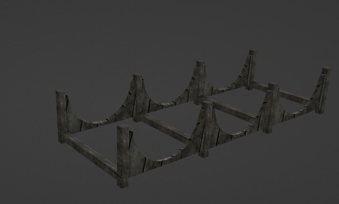 OBJECTS FOR WINE CELLAR 3D model_12