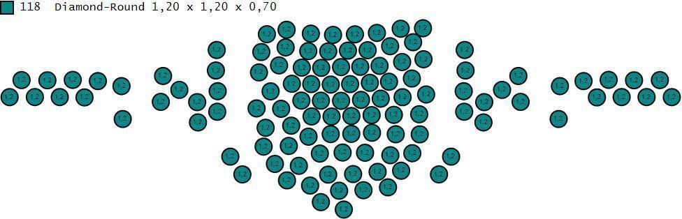 Gents Rings Diamond Men Ring STL 3DM 3D ready print model 3D print model_5