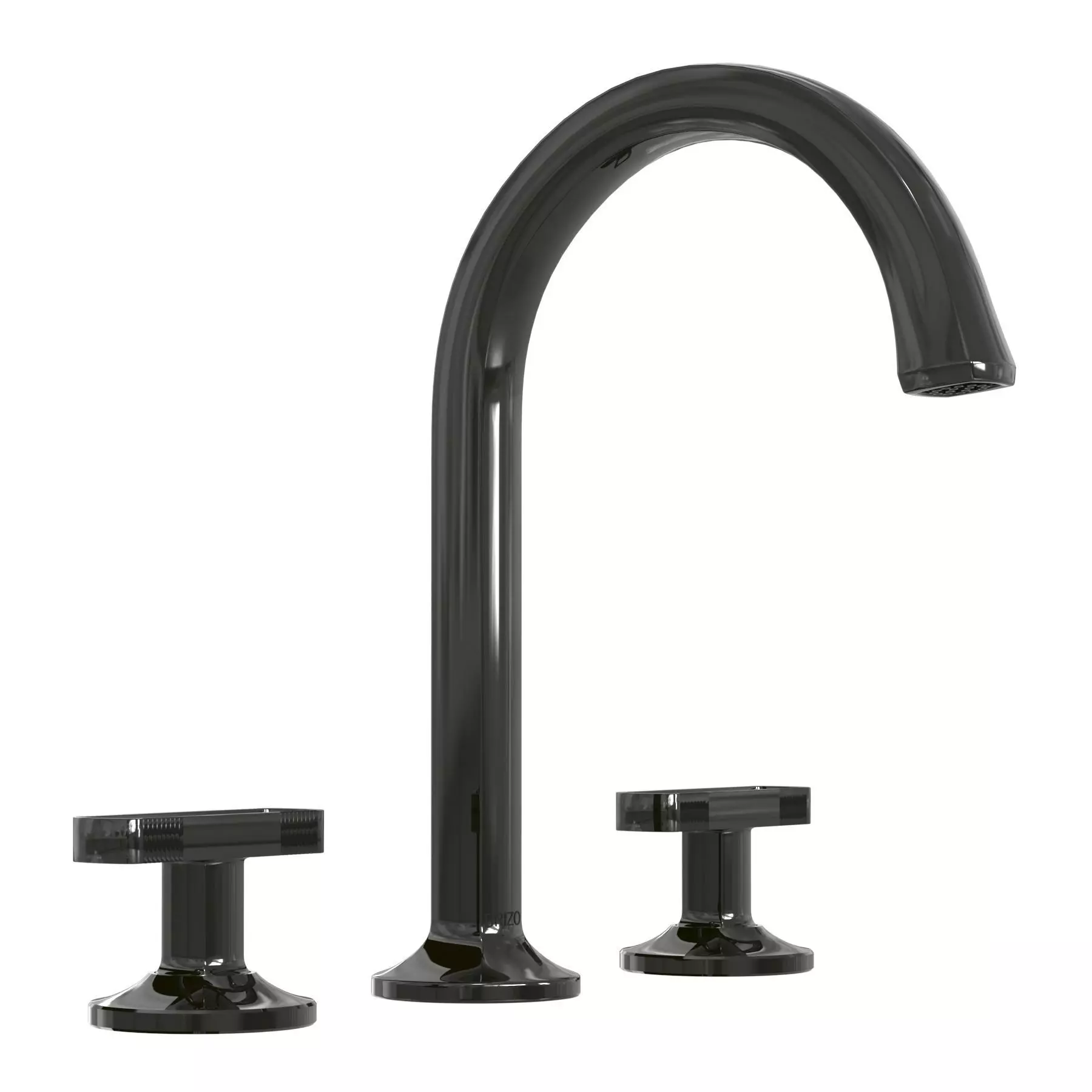 Brizo KINTSU Widespread Lavatory Faucet with Arc Spout 3D model