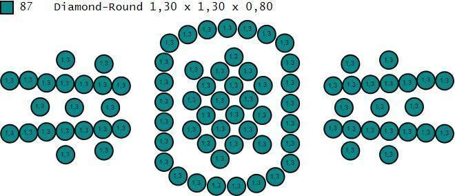 Gents Rings Diamond Men Ring STL 3DM 3D ready print model 3D print model_5