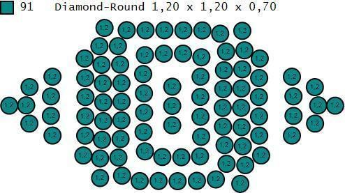 Gents Rings Diamond Men Ring STL 3DM 3D ready print model 3D print model_5