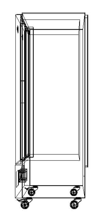 Double Upright Refrigerator or Freezer 3D model_9
