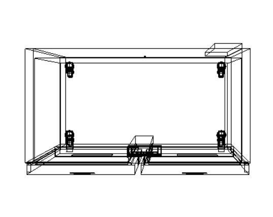 Double Upright Refrigerator or Freezer 3D model_13