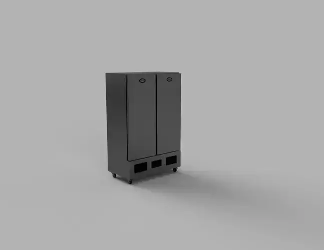 Double Upright Refrigerator or Freezer