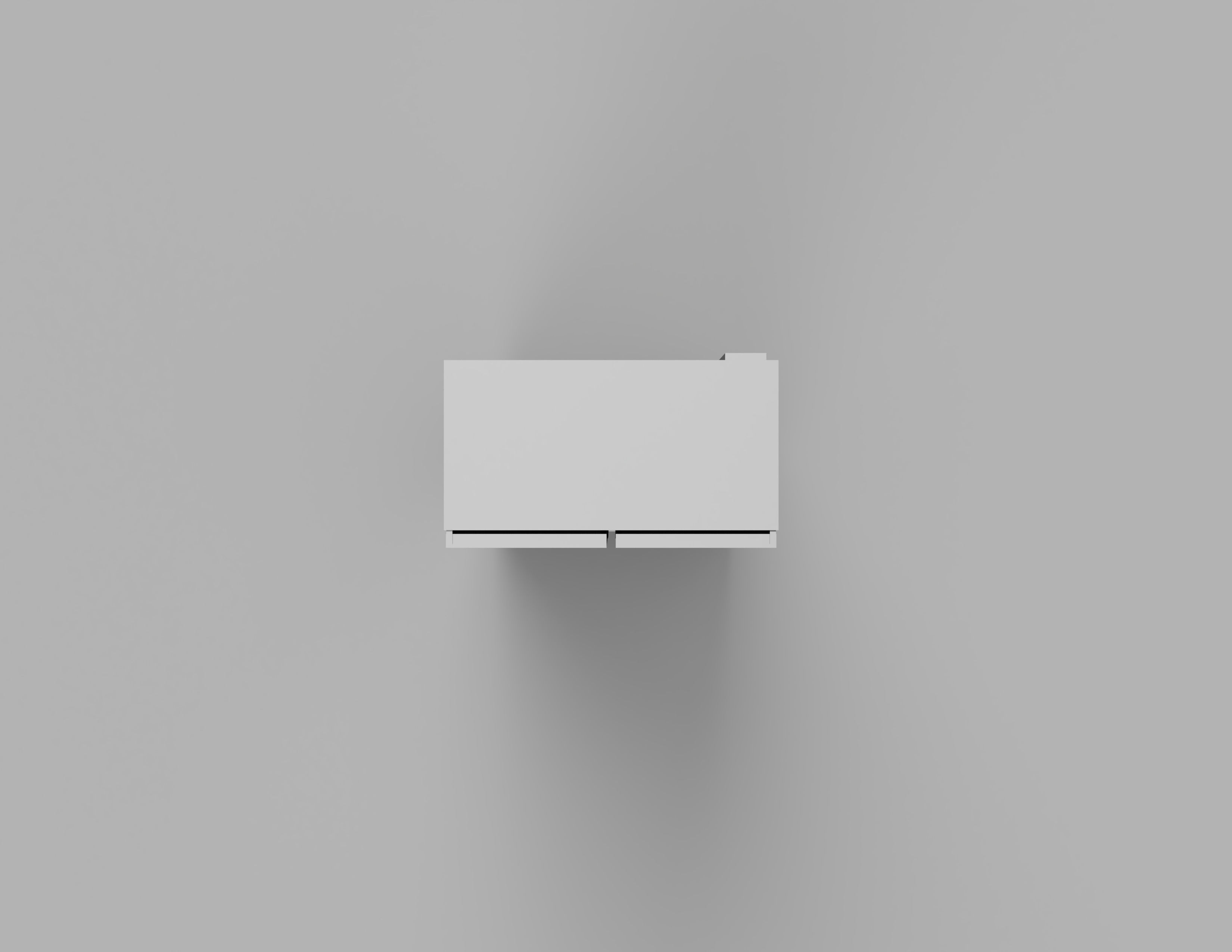 Double Upright Refrigerator or Freezer 3D model_5