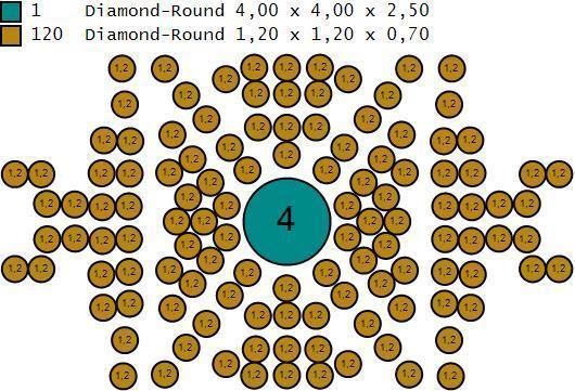 Gents Rings Diamond Men Ring STL 3DM 3D ready print model 3D print model_5