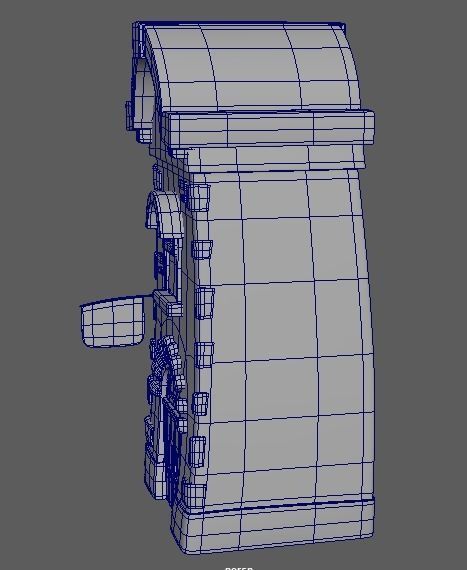 Cartoon Town House Building 3D Model Low-poly 3D model_1