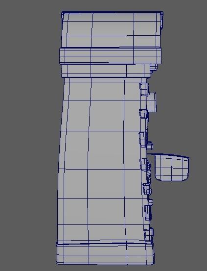 Cartoon Town House Building 3D Model Low-poly 3D model_3