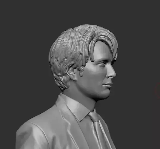 Mads Mikkelsen Suit 3D print model