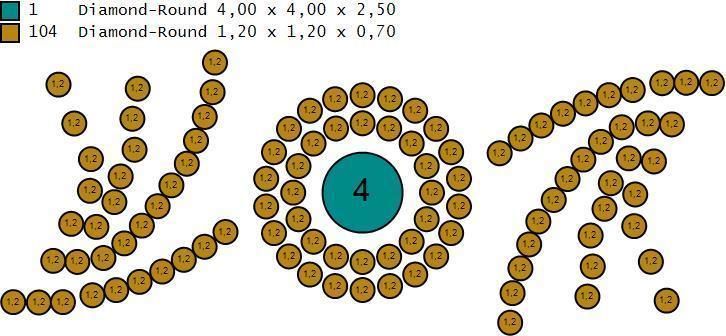 Gents Rings Diamond Men Ring STL 3DM 3D ready print model 3D print model_5