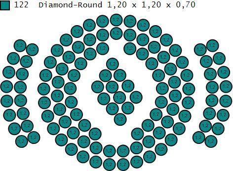 Gents Rings Diamond Men Ring STL 3DM 3D ready print model 3D print model_5