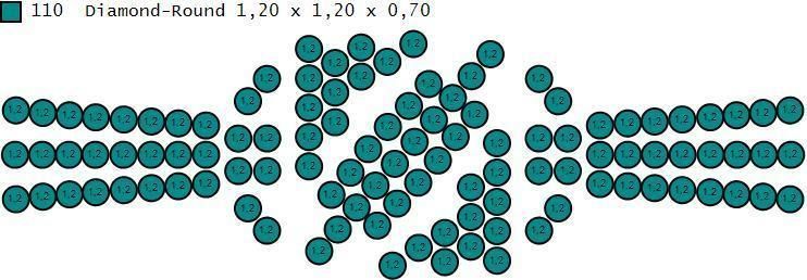 Gents Rings Diamond Men Ring STL 3DM 3D ready print model 3D print model_5