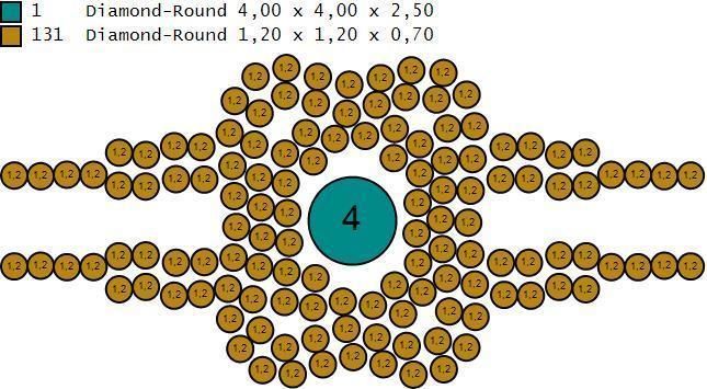 Gents Rings Diamond Men Ring STL 3DM 3D ready print model 3D print model_5