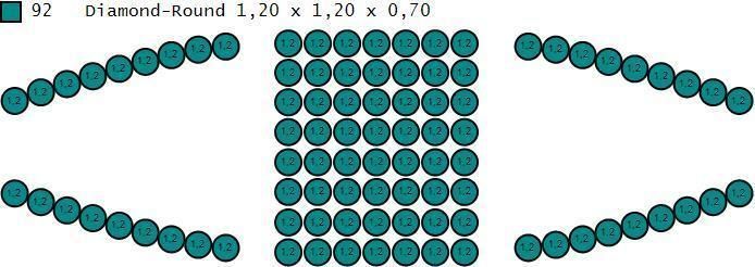 Gents Rings Diamond Men Ring STL 3DM 3D ready print model 3D print model_5