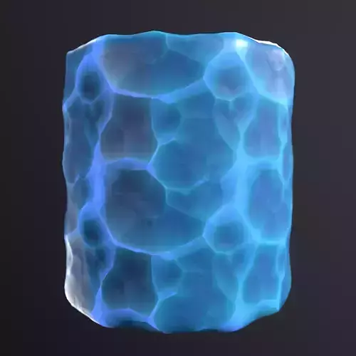 Seamless Crystal PBR Texture
