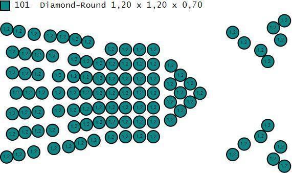 Gents Rings Diamond Men Ring STL 3DM 3D ready print model 3D print model_5
