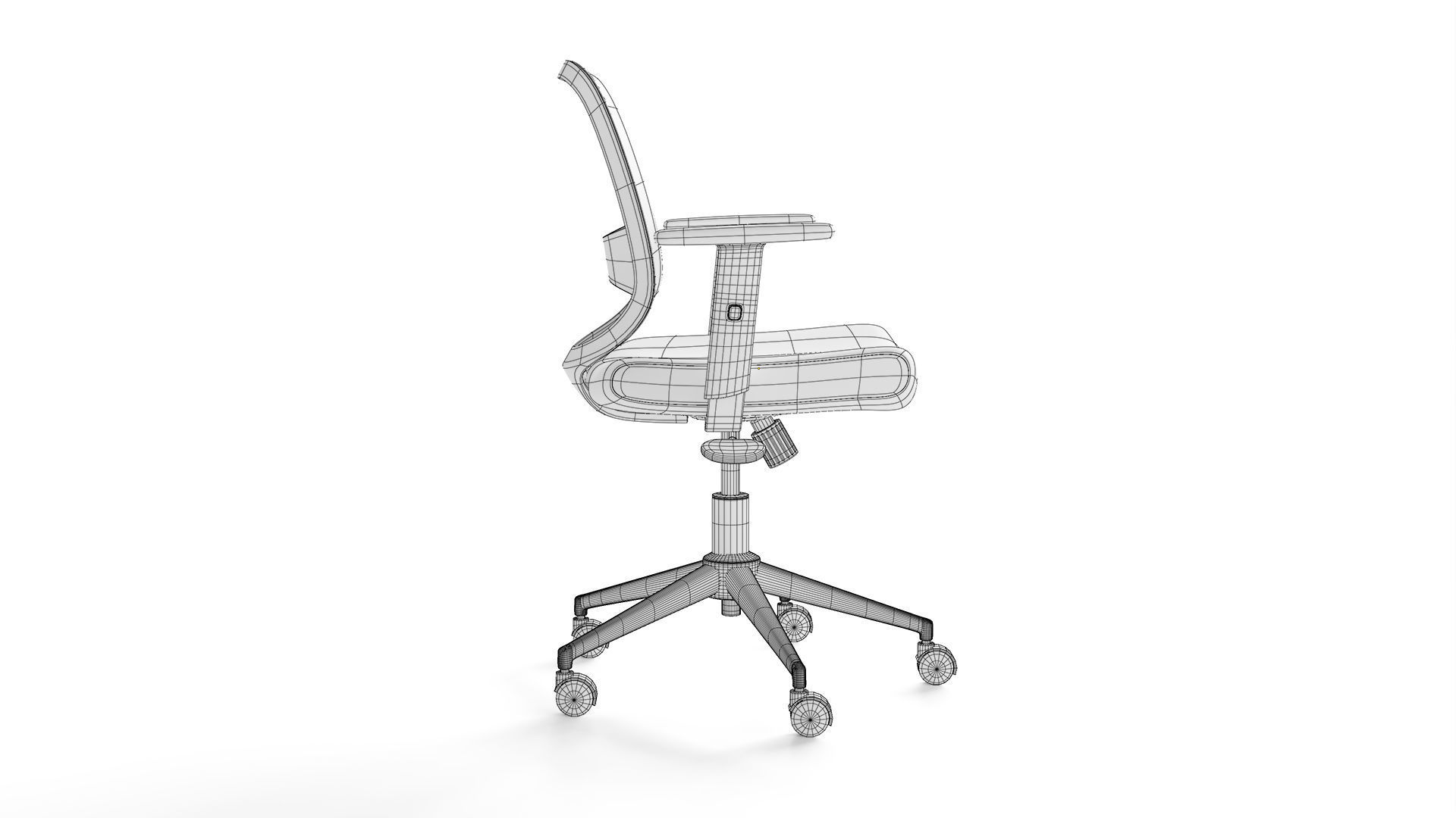 Office Chair 3D model_11