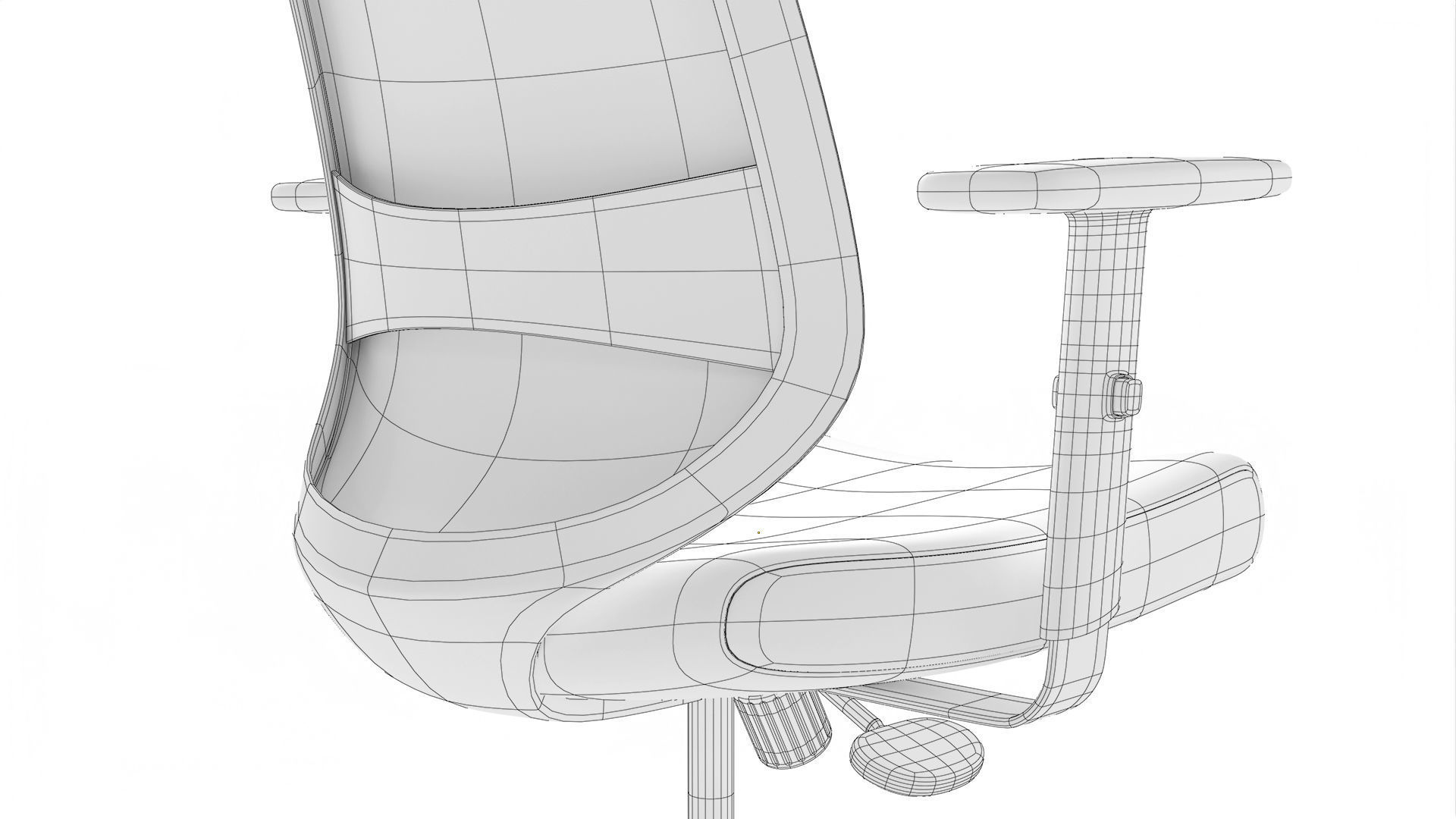 Office Chair 3D model_14
