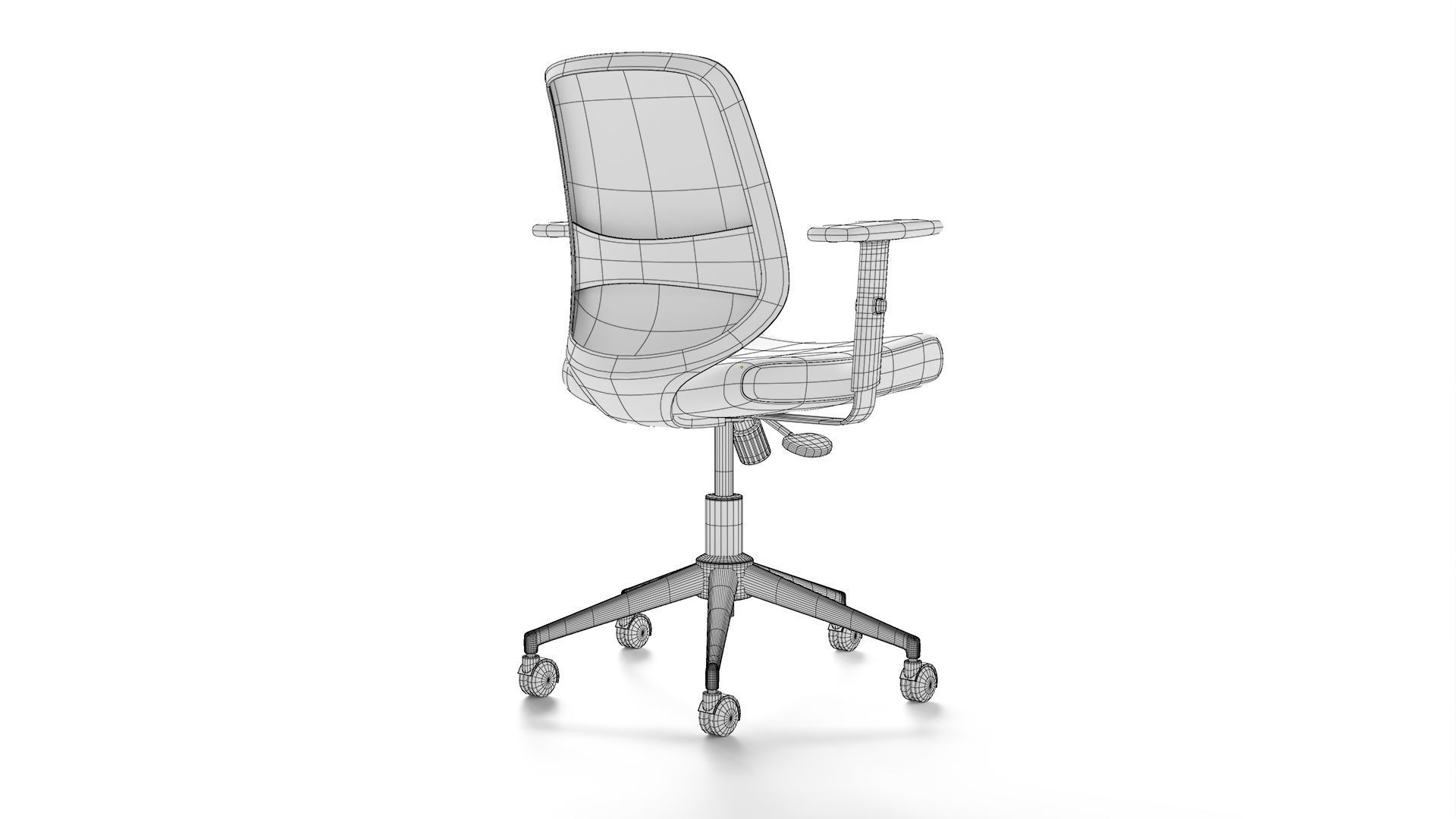 Office Chair 3D model_12