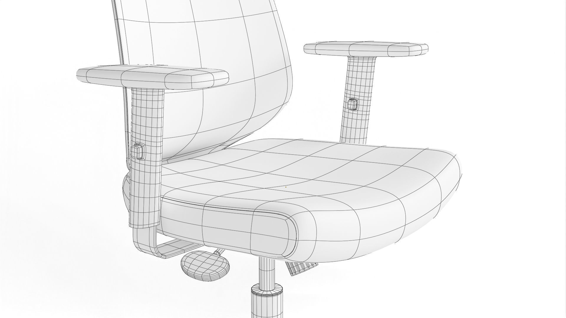 Office Chair 3D model_16