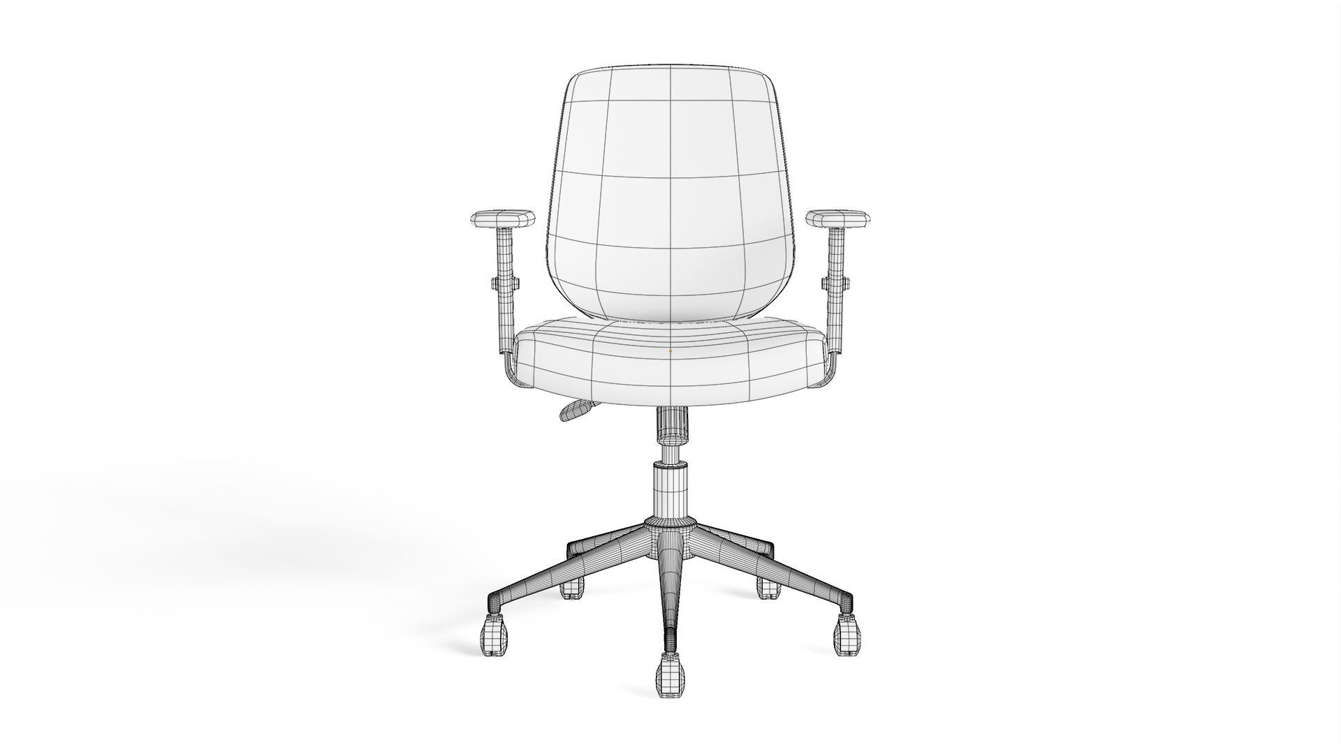 Office Chair 3D model_9