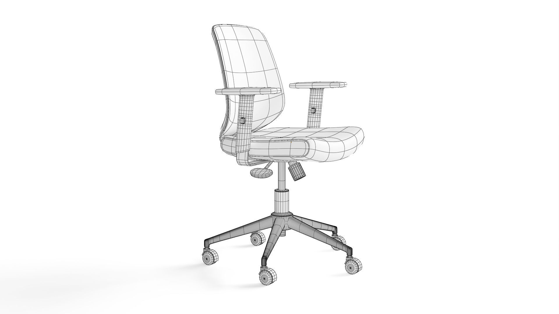 Office Chair 3D model_10