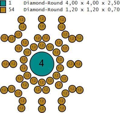 Gents Rings Diamond Men Ring STL 3DM 3D ready print model 3D print model_5