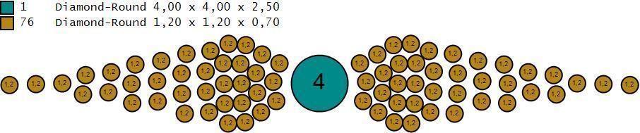 Gents Rings Diamond Men Ring STL 3DM 3D ready print model 3D print model_5