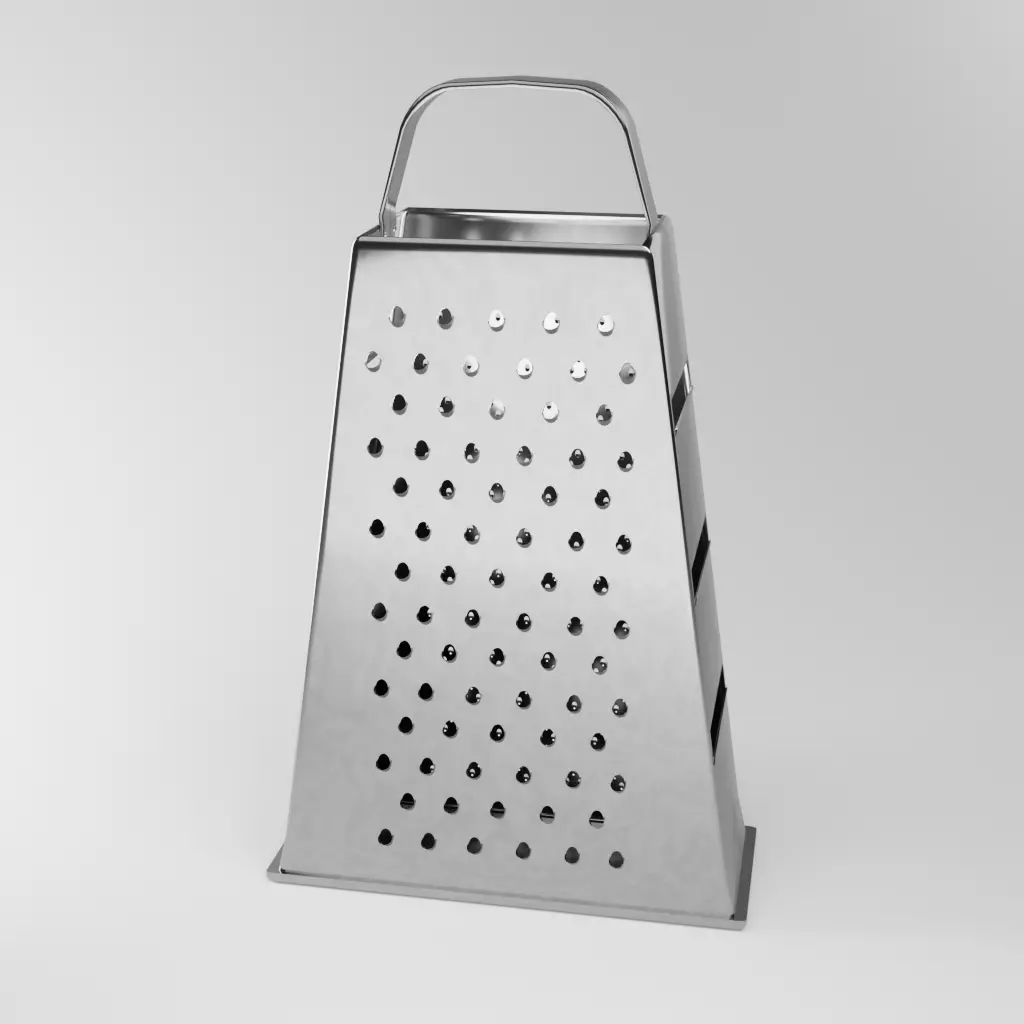 Grator detailed  3D model_0