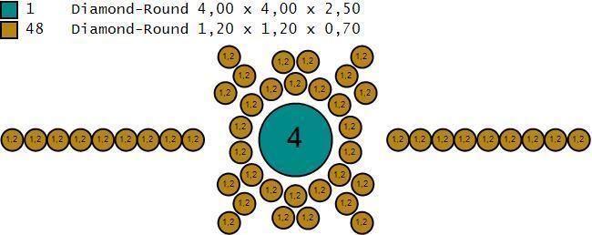 Gents Rings Diamond Men Ring STL 3DM 3D ready print model 3D print model_5