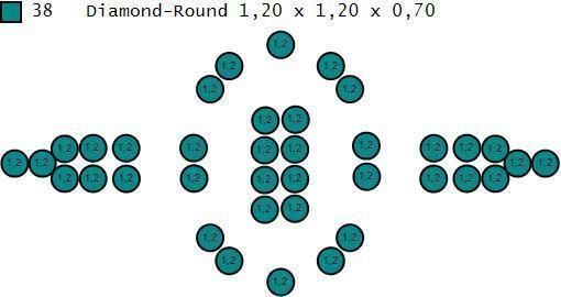 Gents Rings Diamond Men Ring STL 3DM 3D ready print model 3D print model_5