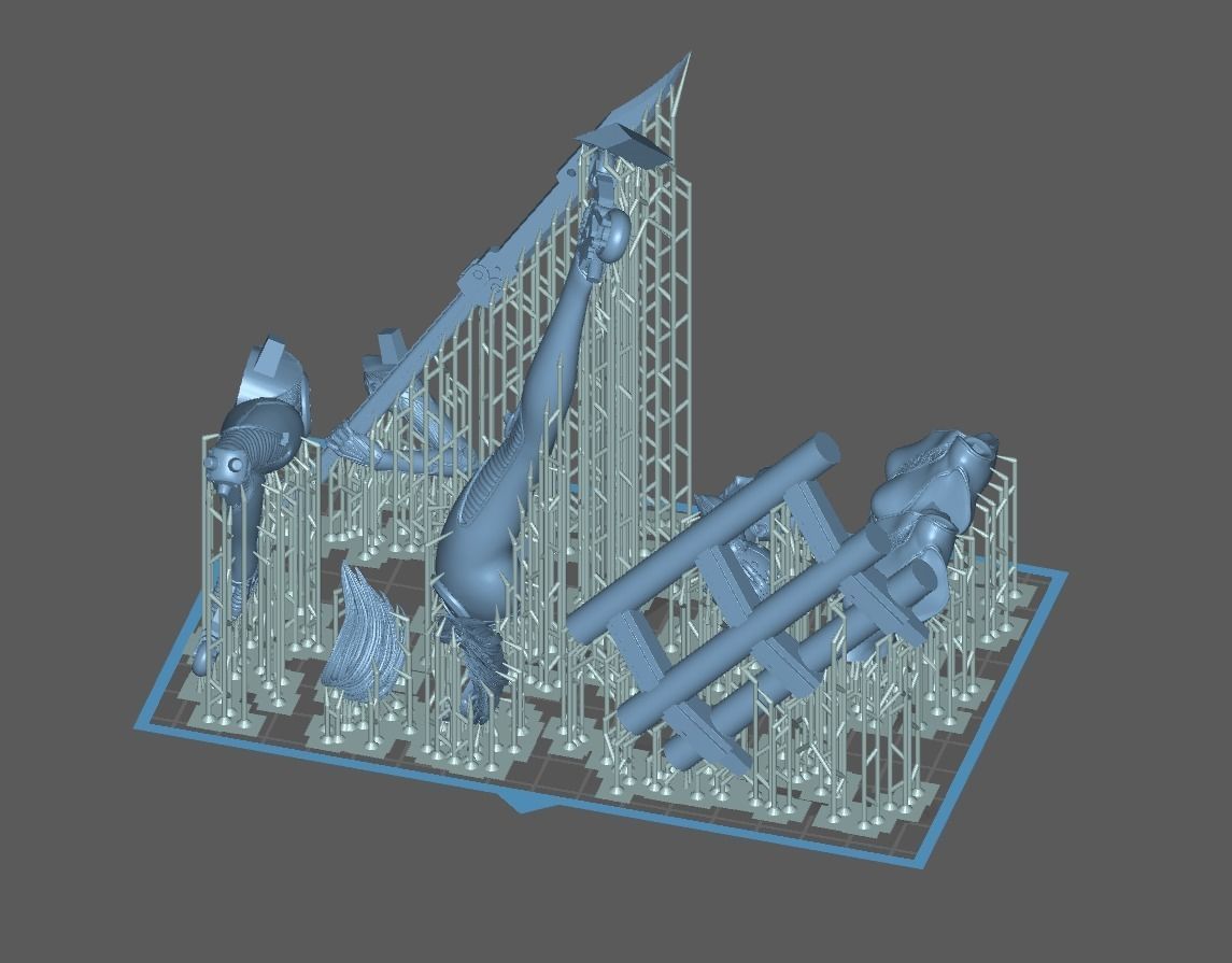 Battle Angel Alita - 1TO10 STL FILE 3D PRINT MODEL 3D print model_17