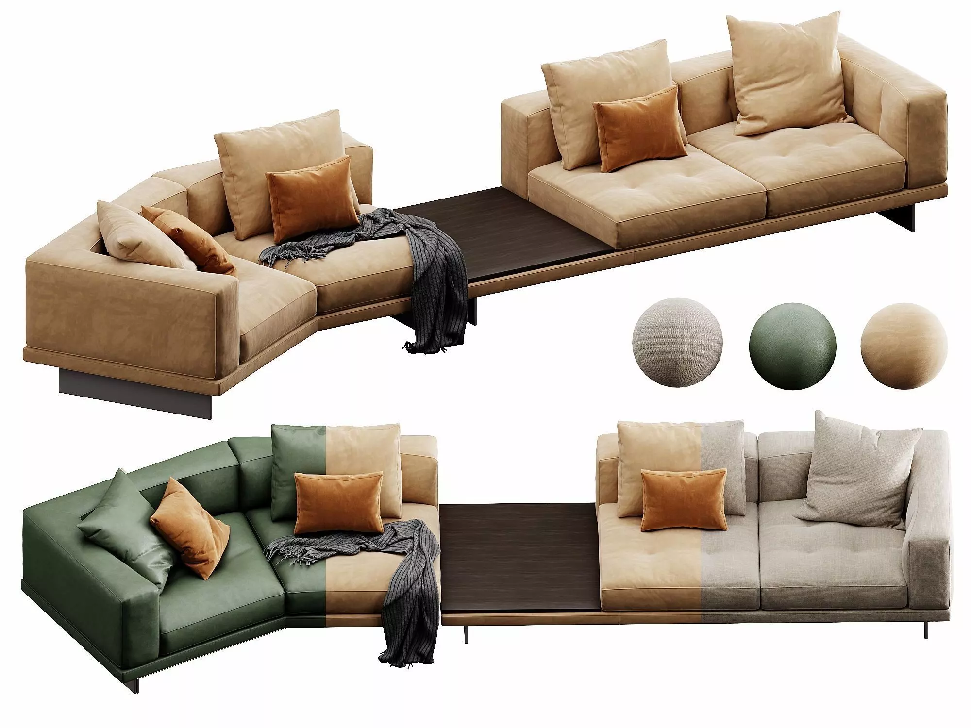 Dylan SofaSet 02 3D model