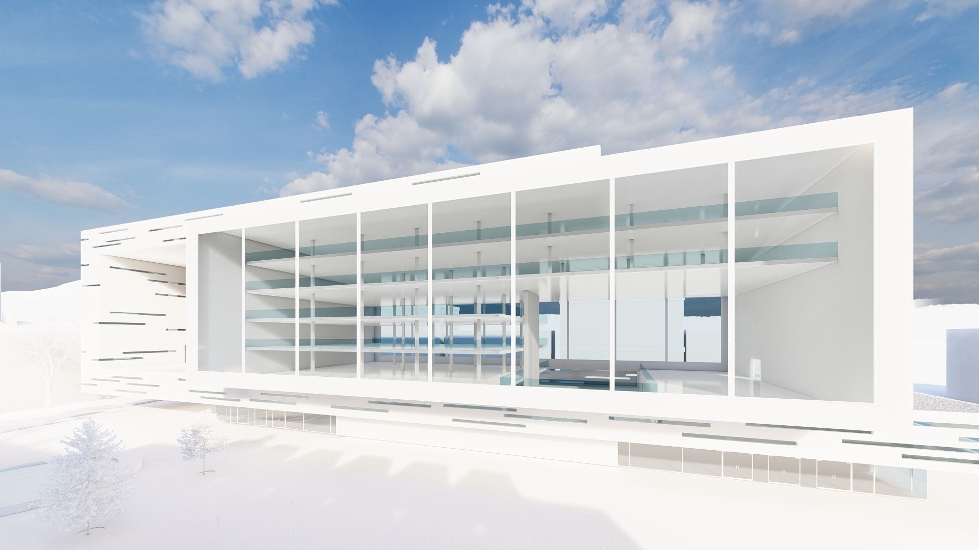 MODERN OFFICE BUILDING 3D model_5