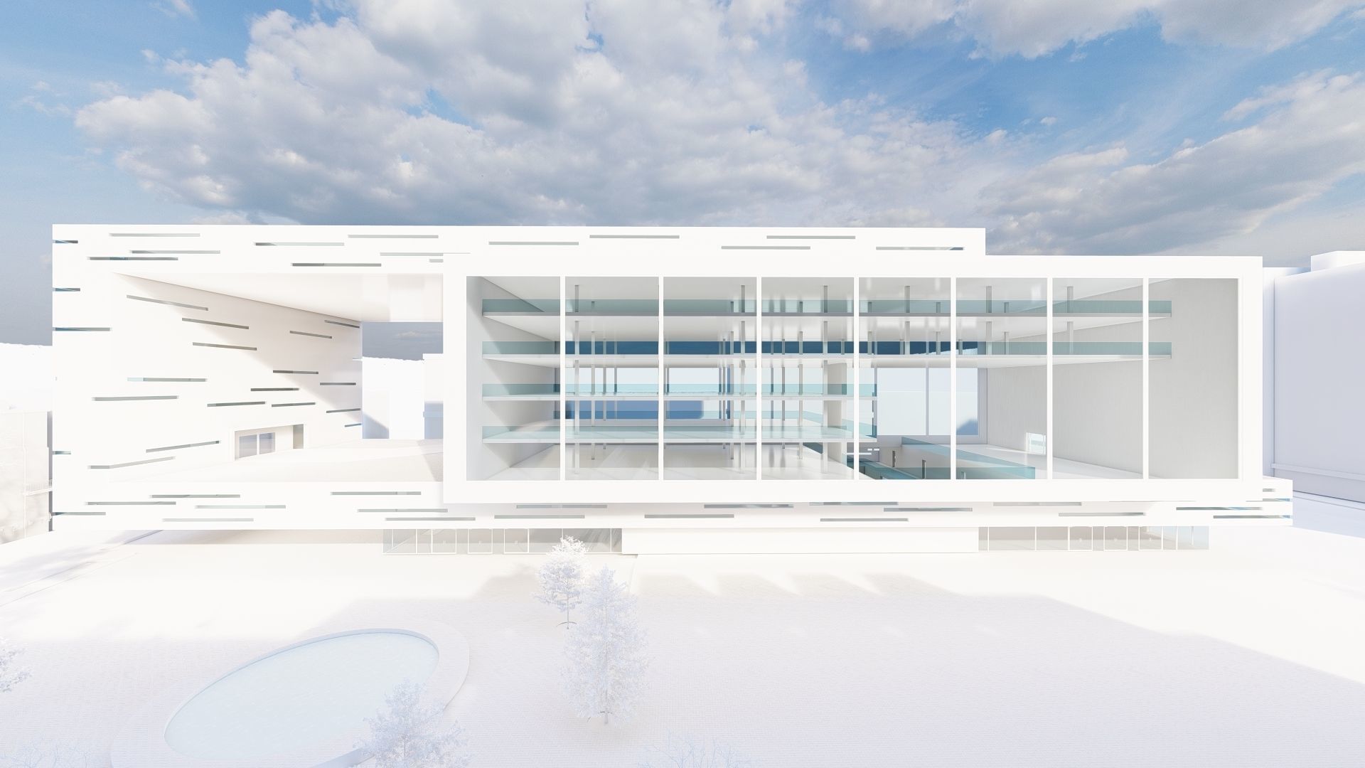 MODERN OFFICE BUILDING 3D model_4