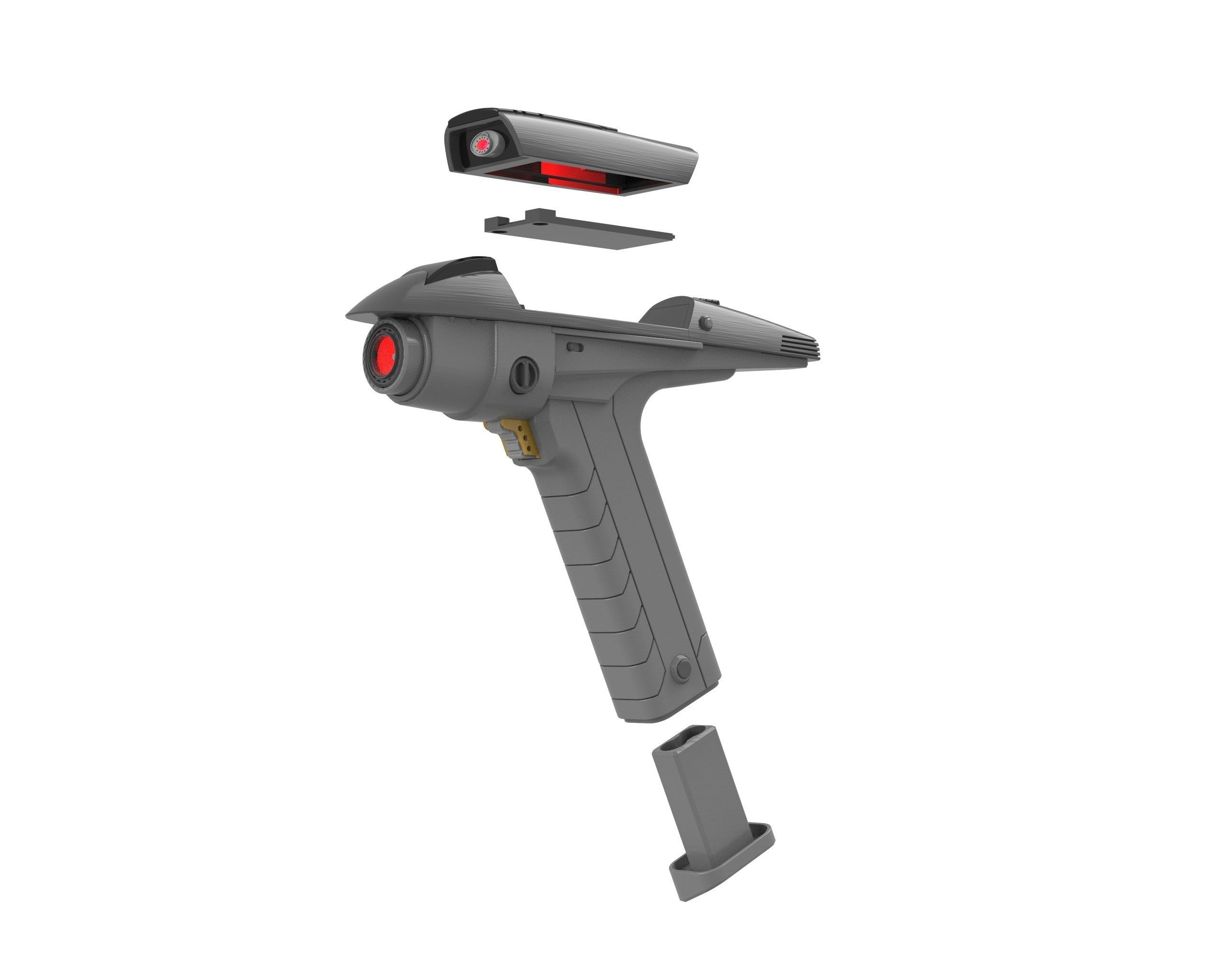SEC 31 Phaser - Star Trek - STL CAD bundle - Personal Use 3D print model_8
