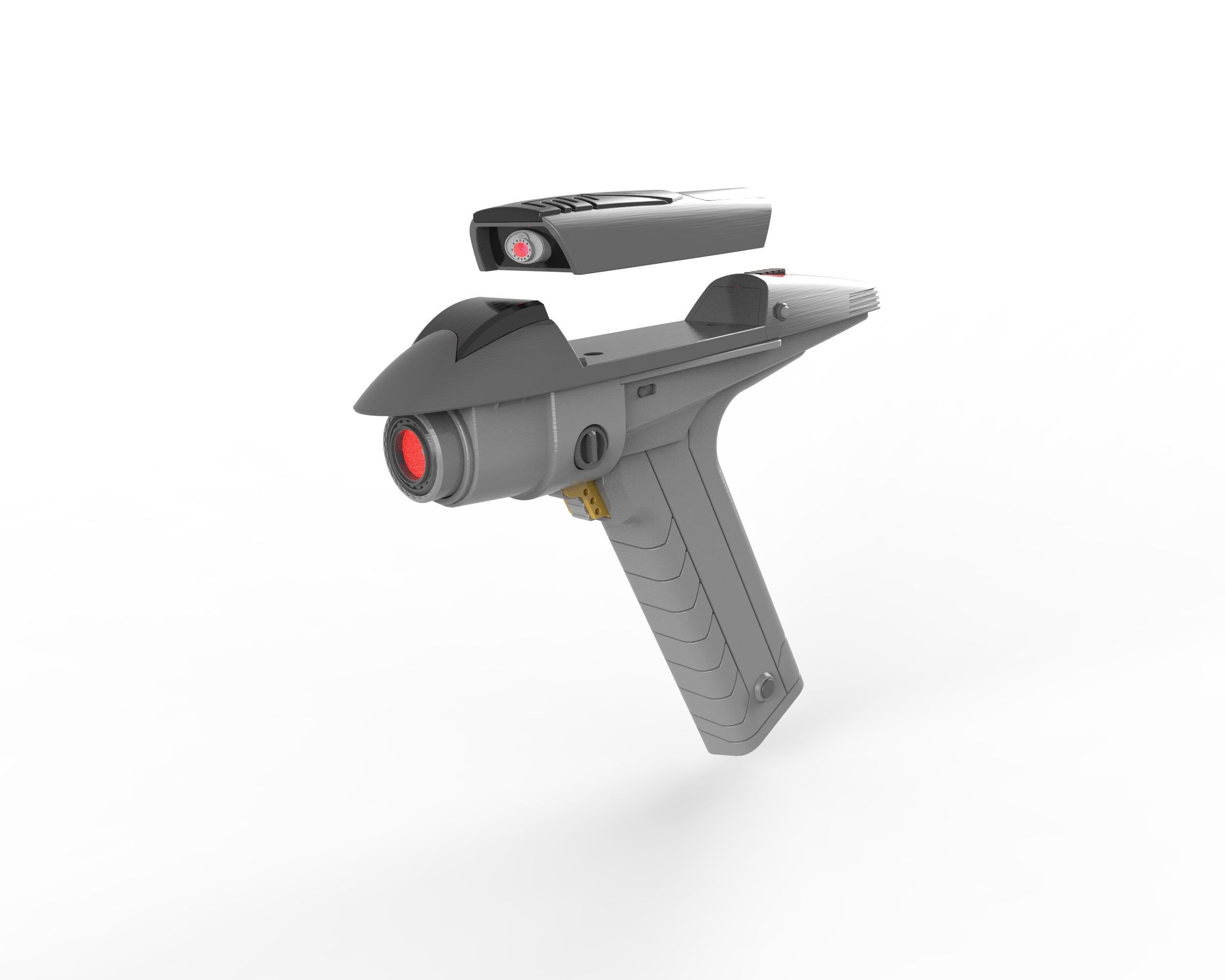 SEC 31 Phaser - Star Trek - STL CAD bundle - Personal Use 3D print model_7