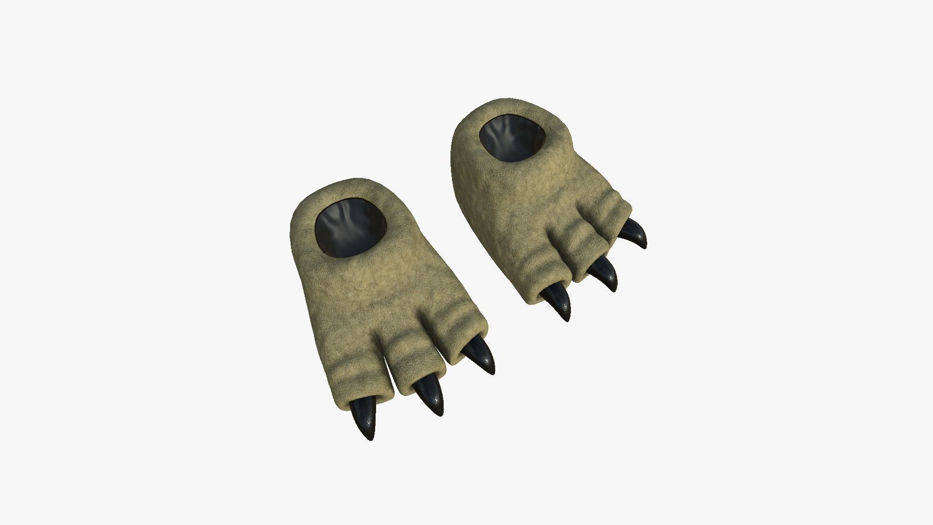 10 Slippers G Dino Paw Collection - Costume Character Design _42