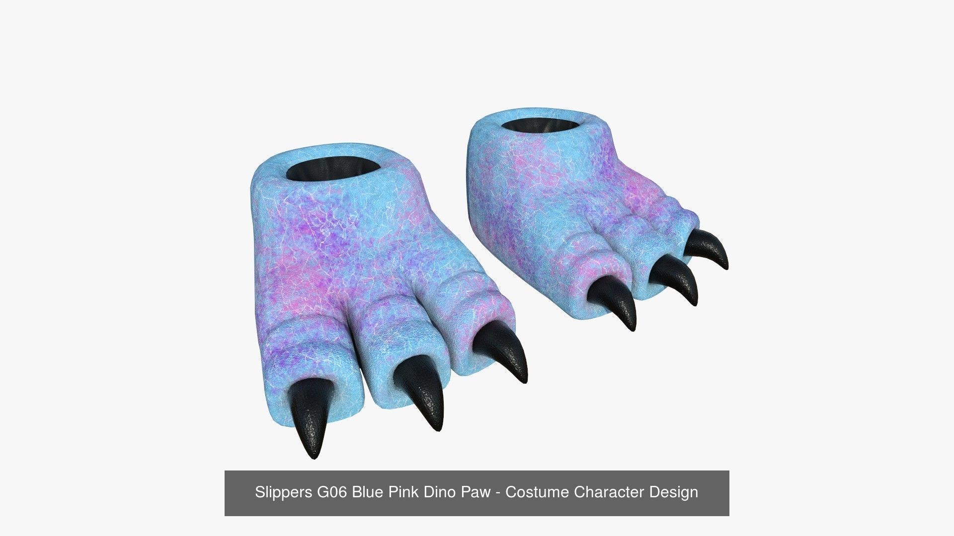 10 Slippers G Dino Paw Collection - Costume Character Design _11