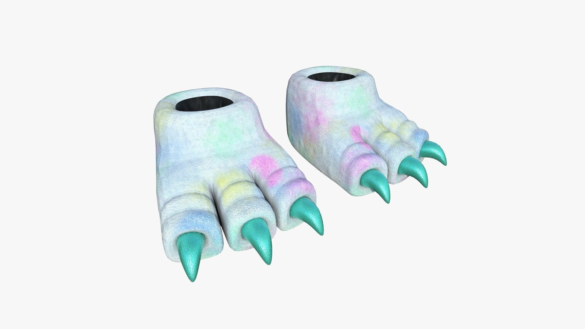 10 Slippers G Dino Paw Collection - Costume Character Design _16