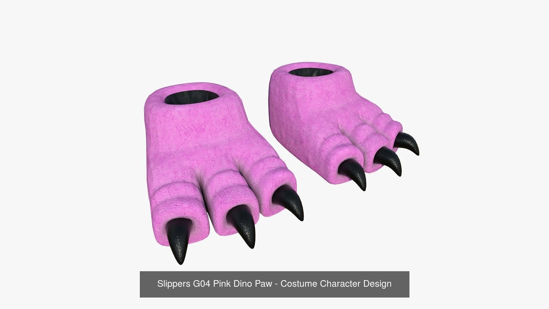 10 Slippers G Dino Paw Collection - Costume Character Design _7